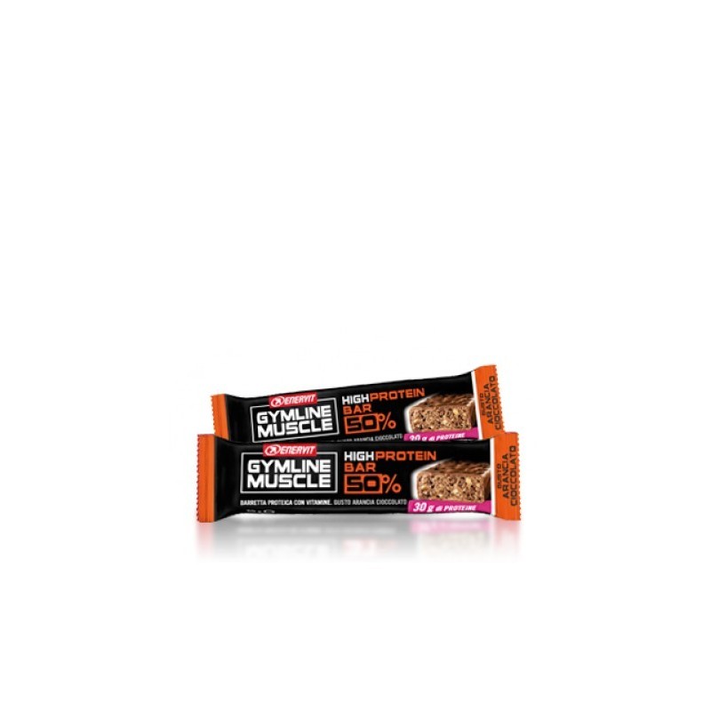 Enervit Gymline Muscle Protein Bar 50% Arancia Cioccolato 1 Pezzo