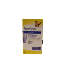 Abbott Diabetes Care Italia Strisce Misurazione Glicemia Freestyle Optium Test Strips 50 Pezzi Senza Calibrazione