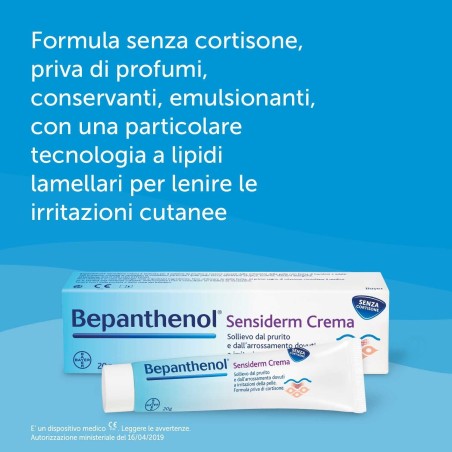 Bayer Bepanthenol Sensiderm Crema 20 G