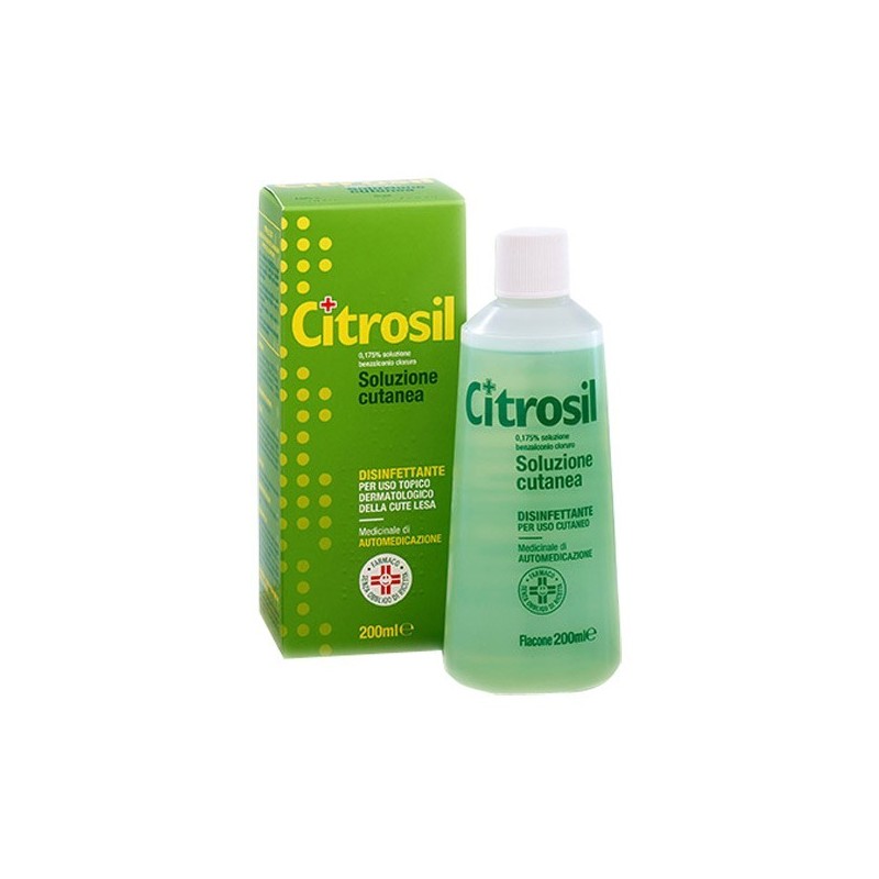 Citrosil 0,175% Soluzione Cutanea Benzalconio Cloruro