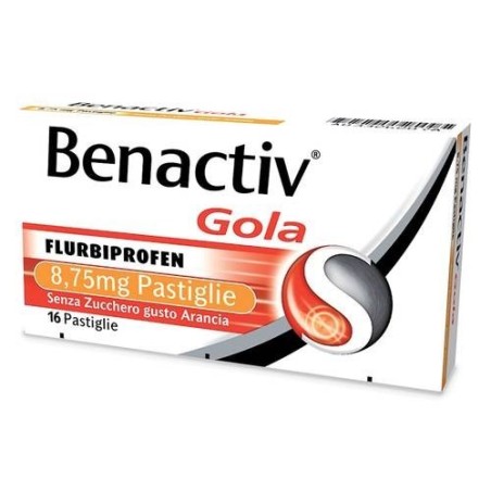 Reckitt Benckiser H. Benactiv Gola 2,5 Mg/ml Collutorio Benactiv Gola 2,5 Mg/ml Spray Per Mucosa Orale Benactiv Gola 8,75 Mg Pas