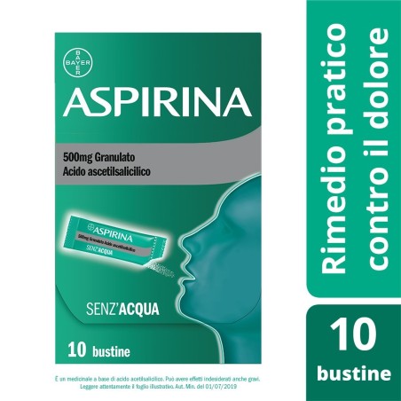 Bayer Aspirina 500 Mg Granulato Acido Acetilsalicilico