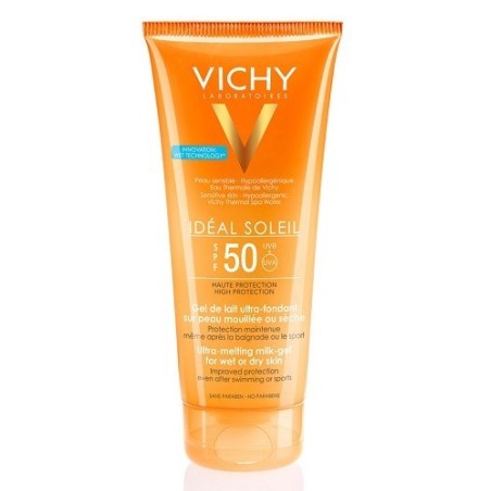 Vichy Ideal Soleil Gel Wet Corpo Spf50 200 Ml
