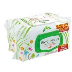 Diva International Biogenya Salviette Baby In Cotone 72 X 2 + Omaggio