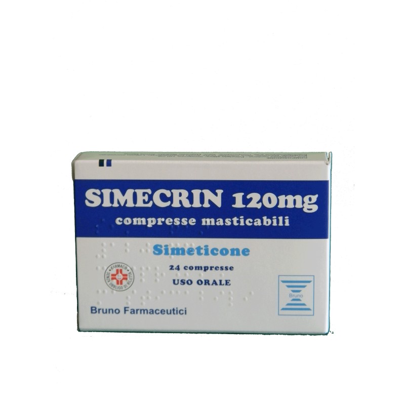 Eg Simecrin 40 Mg Compresse Masticabili Simecrin 80 Mg Compresse Masticabili Simecrin 120 Mg Compresse Masticabili Simeticone
