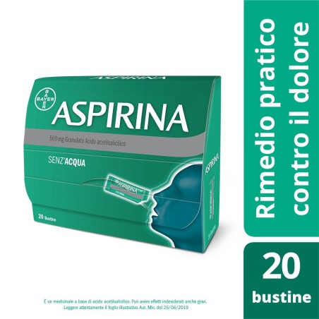 Bayer Aspirina 500 Mg Granulato Acido Acetilsalicilico