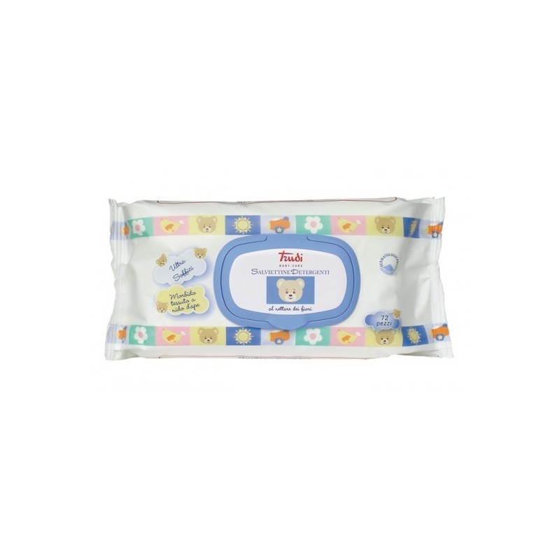 S. I. L. C. Trudi Baby Care Salvietta Multilingua 72 Pezzi