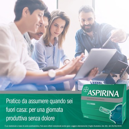 Bayer Aspirina 500 Mg Granulato Acido Acetilsalicilico